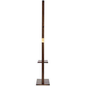 Freestanding Wooden Coat Stand with 5 Hooks - Image 3