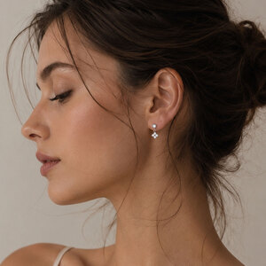 Y137 Earring Silver - silver