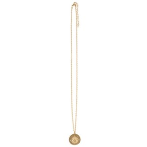 All Seeing Eye Necklace And Dish Gift Set For Protection - Gold
