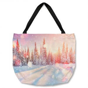 Mysterious Landscape Dining Tote bag - Pink